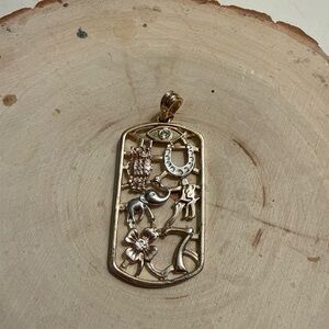 Gold plated Pendant
